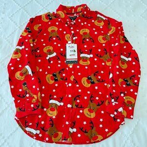 BNWT Rudolph shirt by Denim & Flower size 9-10